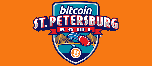 Bitcoin St. Petersburg Bowl 로고