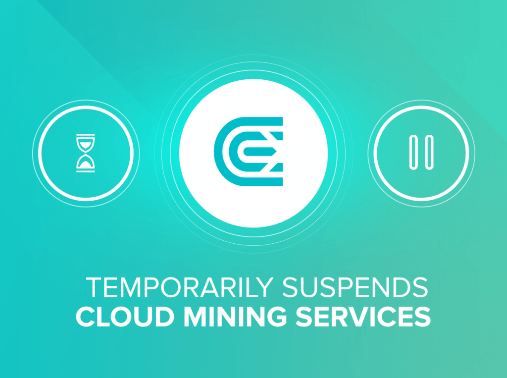 Schort tijdelijk Cloud Mining Services op