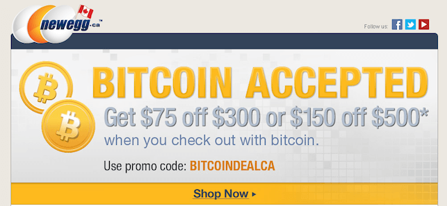Newegg Bitcoin 판매